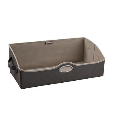 ClosetMaid 3149300 Large Fabric Organizer Multiple Item Storage Bin, Charcoal