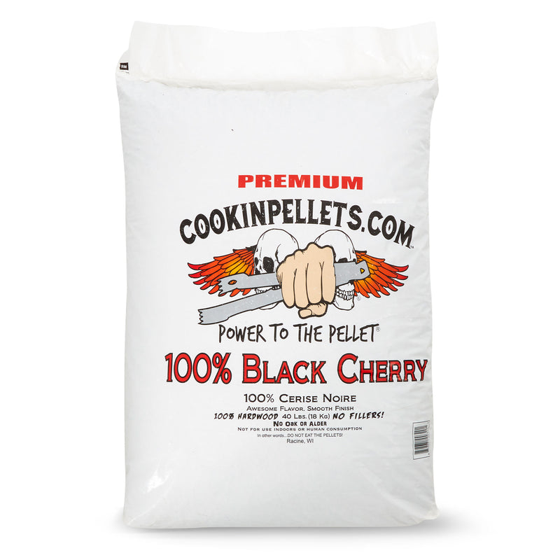CookinPellets 40 Pound Black Cherry Grill Smoker Hardwood Wood Pellets (2 Pack)