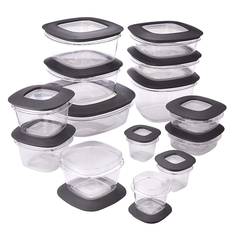 Rubbermaid Premier 28 Piece Easy Find Lids Food Storage Container Set (Open Box)
