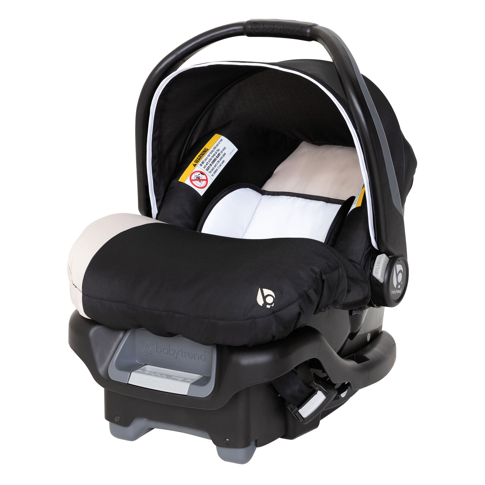 Baby Trend Ally Newborn Baby Infant Car Seat Travel System w/Cover, Khaki (Open Box)