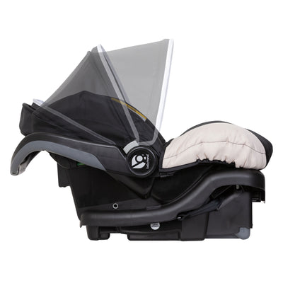 Baby Trend Ally Newborn Baby Infant Car Seat Travel System with Cover, Khaki (Used)