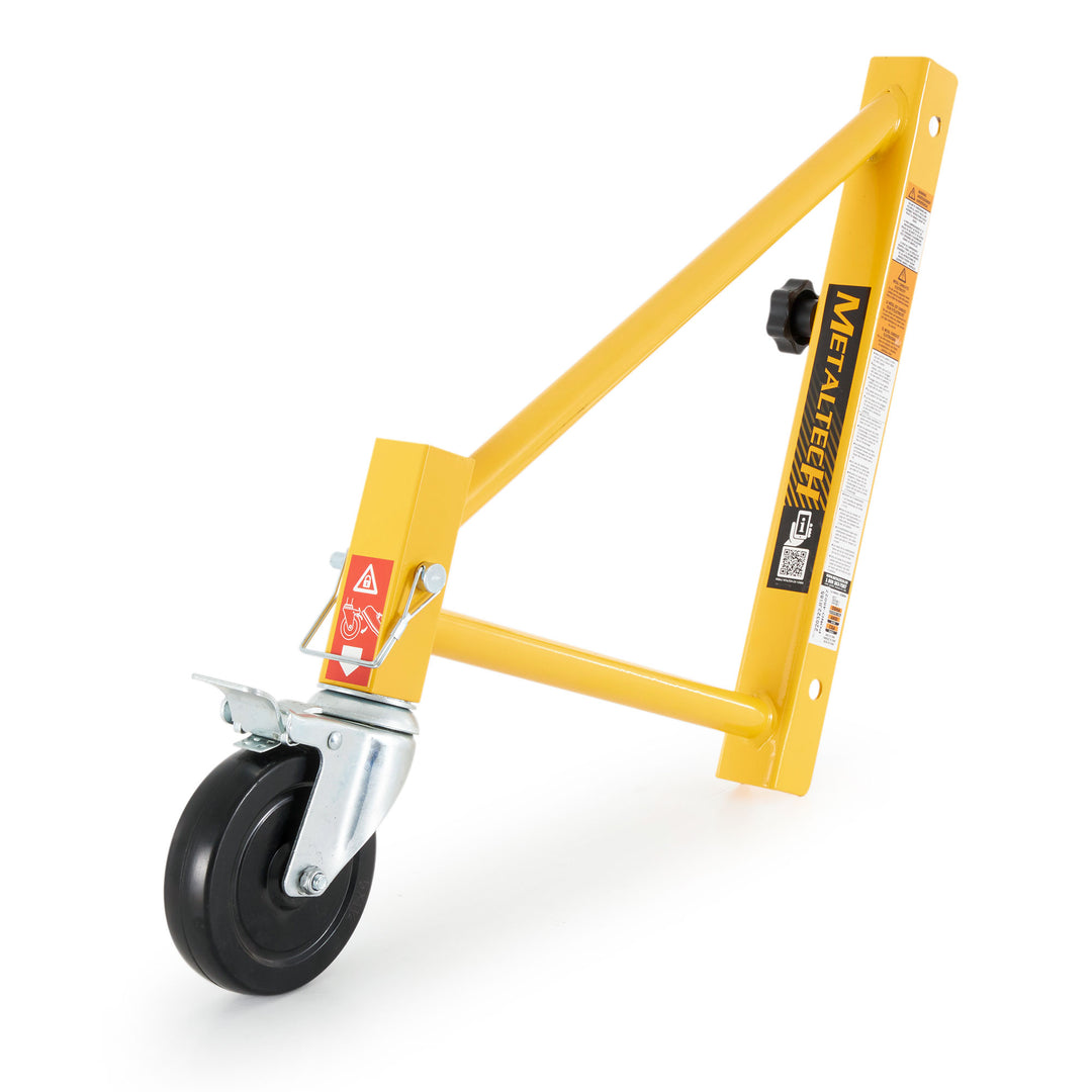 MetalTech Set of 14-Inch Baker Style Scaffolding Outriggers with Casters, 4 Pack - VMInnovations