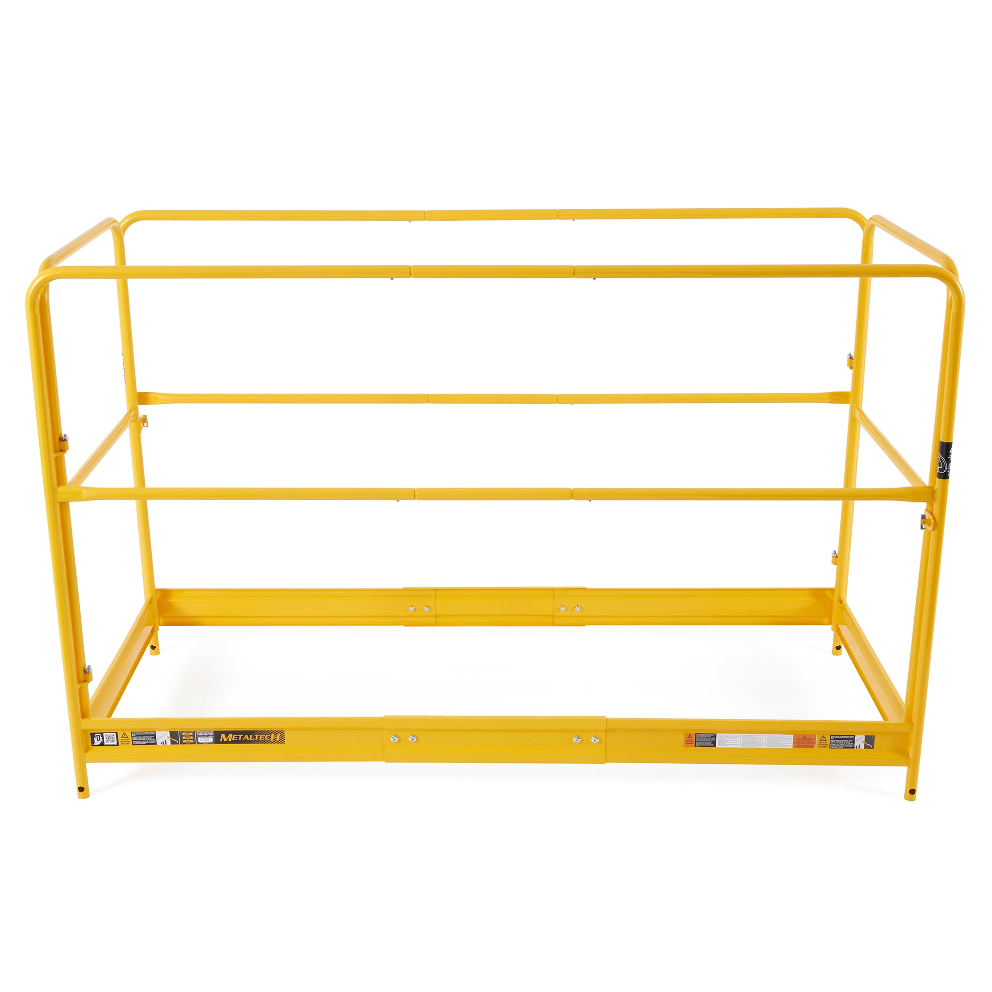 MetalTech 6 Ft Guardrails Accessory Select Jobsite Series Scaffolding (Open Box) - VMInnovations