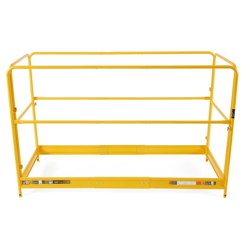 MetalTech 6 Ft Guardrails Accessory Select Jobsite Series Scaffolding (Open Box)