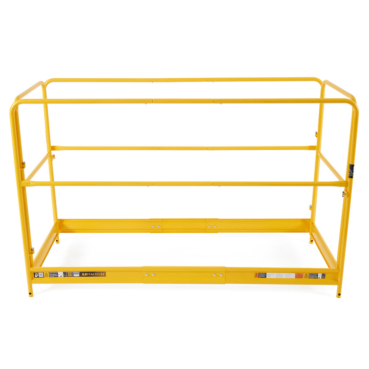 MetalTech 6 Ft Guardrails Accessory Select Jobsite Series Scaffolding (Open Box)