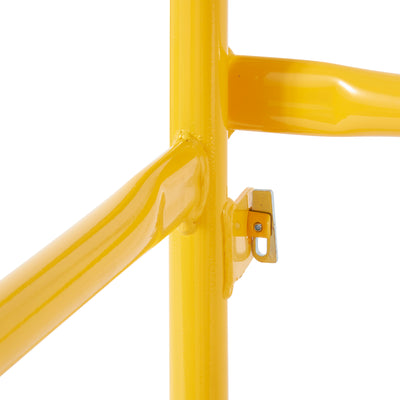 MetalTech 6 Ft Guardrails System Accessory for Select Jobsite Series Scaffolding - VMInnovations