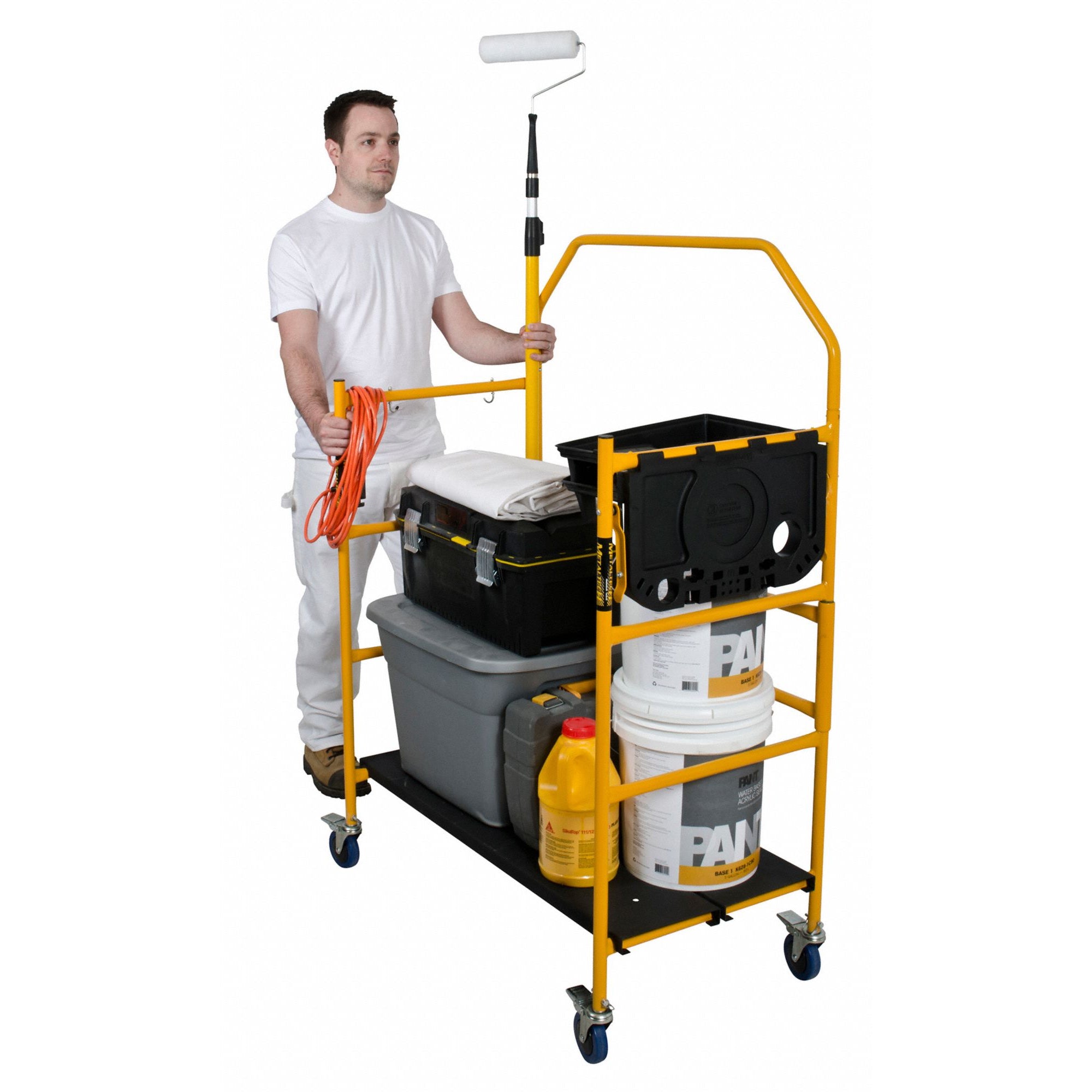 MetalTech Jobsite Series Mobile Scaffolding with Locking Wheels (Open Box) - VMInnovations