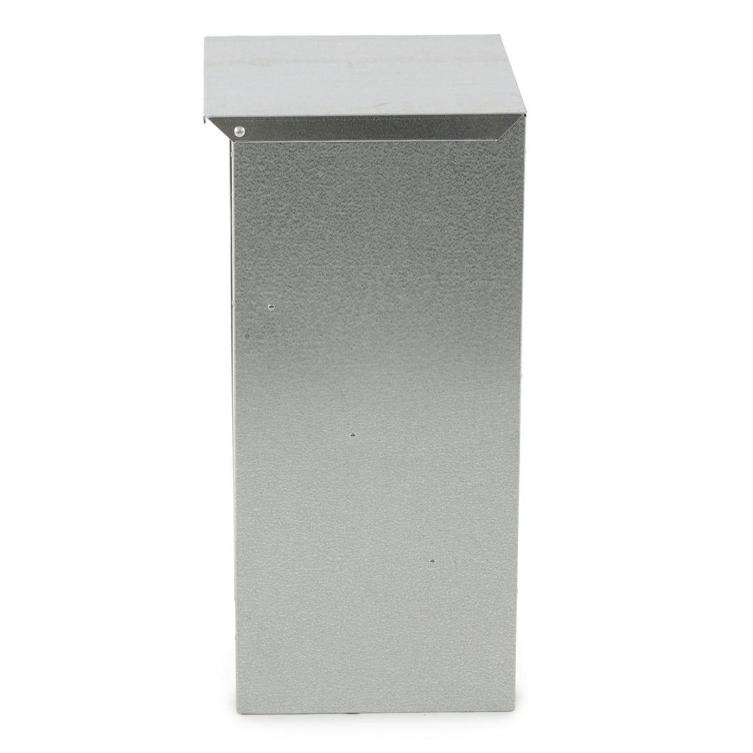 25 lb Large High Capacity Galvanized Steel Poultry Feeder w/Grid (Used)