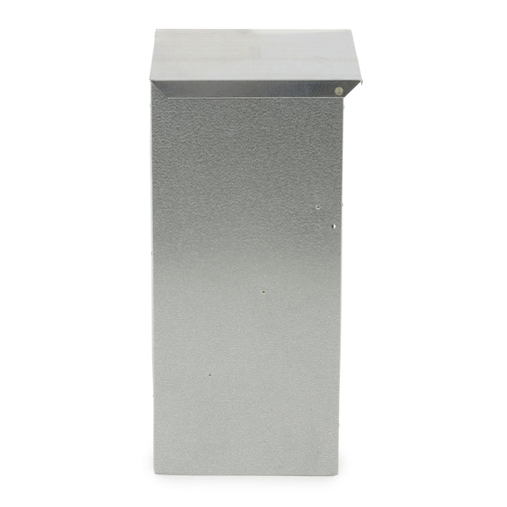 25 lb Large High Capacity Galvanized Steel Poultry Feeder w/Grid (Used)