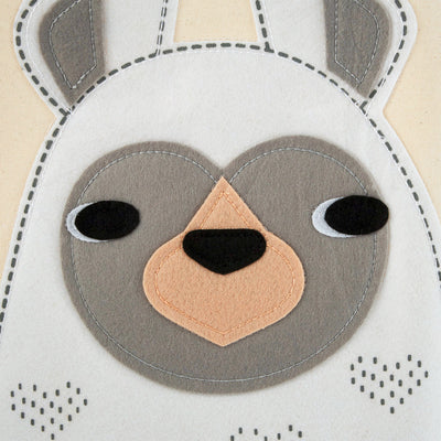 3 Sprouts Cute Canvas Storage Bin Laundry/Toy Basket for Baby and Kids, Llama