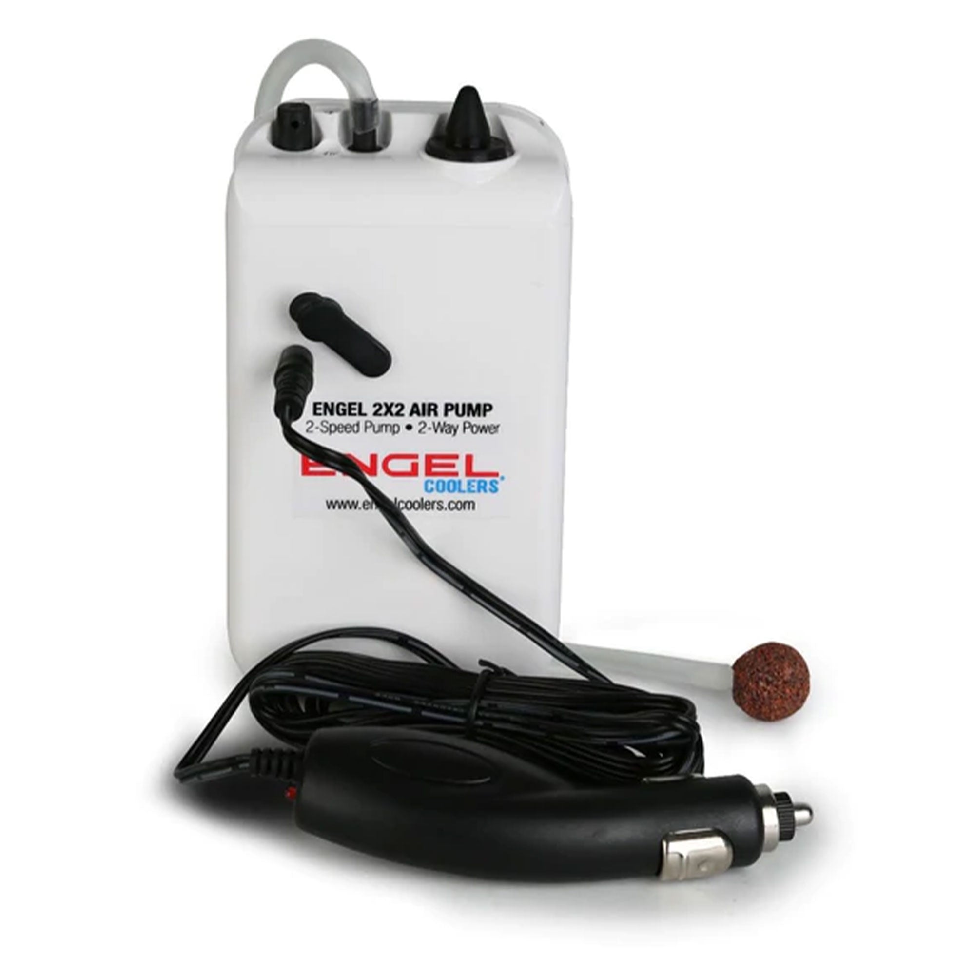 Engel Coolers ENG-AP Live Bait 2 Speed Aerator Pump with 12V Adapter (Open Box)