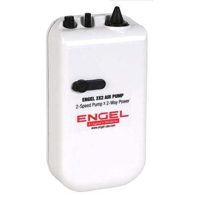 Engel Coolers ENG-AP Live Bait 2 Speed Aerator Pump with 12V Adapter (Open Box)