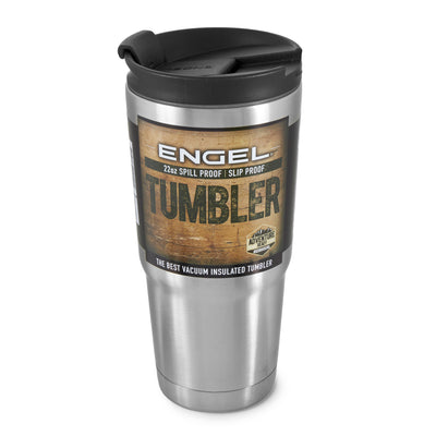 Engel 22oz Stainless Steel Vacuum Insulated Spill Proof Tumbler Mug (Used)