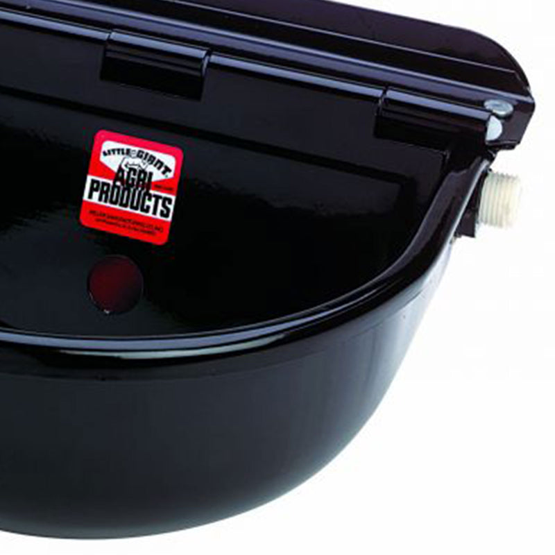 Little Giant 88ESW Steel All Purpose Automatic Stock Waterer, Black (2 Pack)