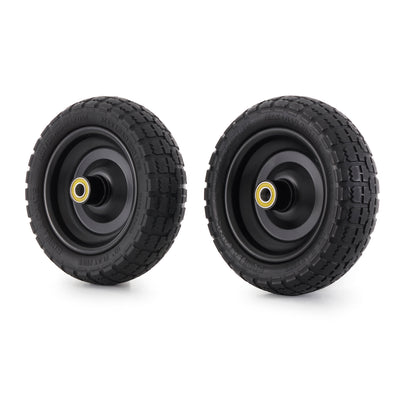 Gorilla Carts 10 Inch No Flat Replacement Tire for Utility Cart, 2 Pack (Used) - VMInnovations