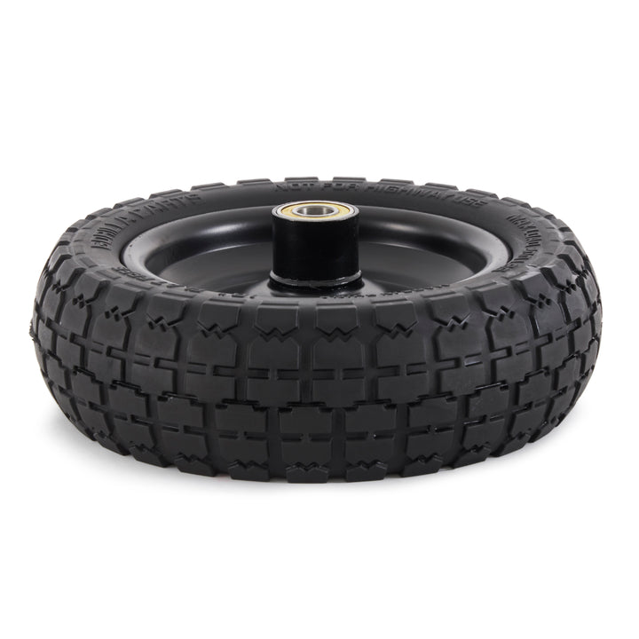 Gorilla Carts 10" No Flat Replacement Tire for Utility Cart, 2 Pack (For Parts) - VMInnovations