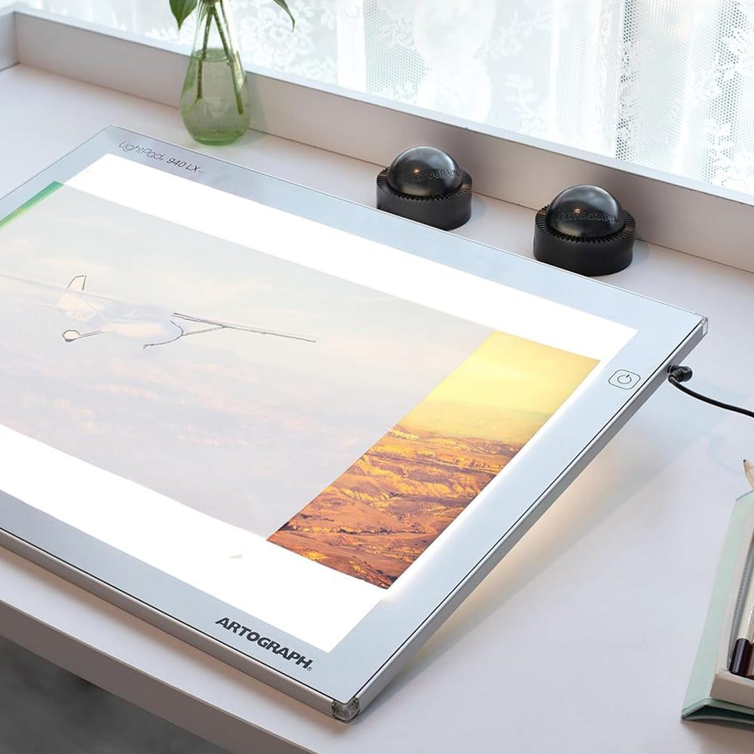 Artograph Stackable Stand for LightPad, Tablet, Drawing Board, 4pk(Open Box)