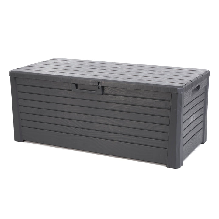 Toomax Florida Deck Storage Box Bench Furniture, 145Gal (Anthracite) (For Parts)