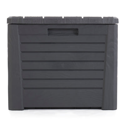 Toomax Florida Deck Patio Storage Box Bin Bench Waterproof, 145Gal (Anthracite) - VMInnovations
