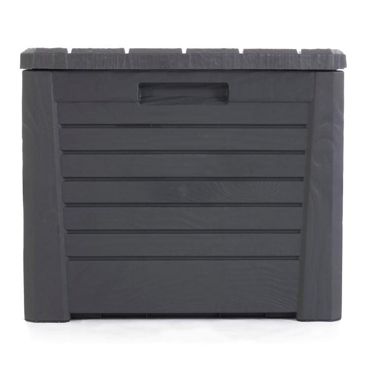 Toomax Florida Deck Storage Box Bench Furniture, 145Gal (Anthracite) (For Parts)
