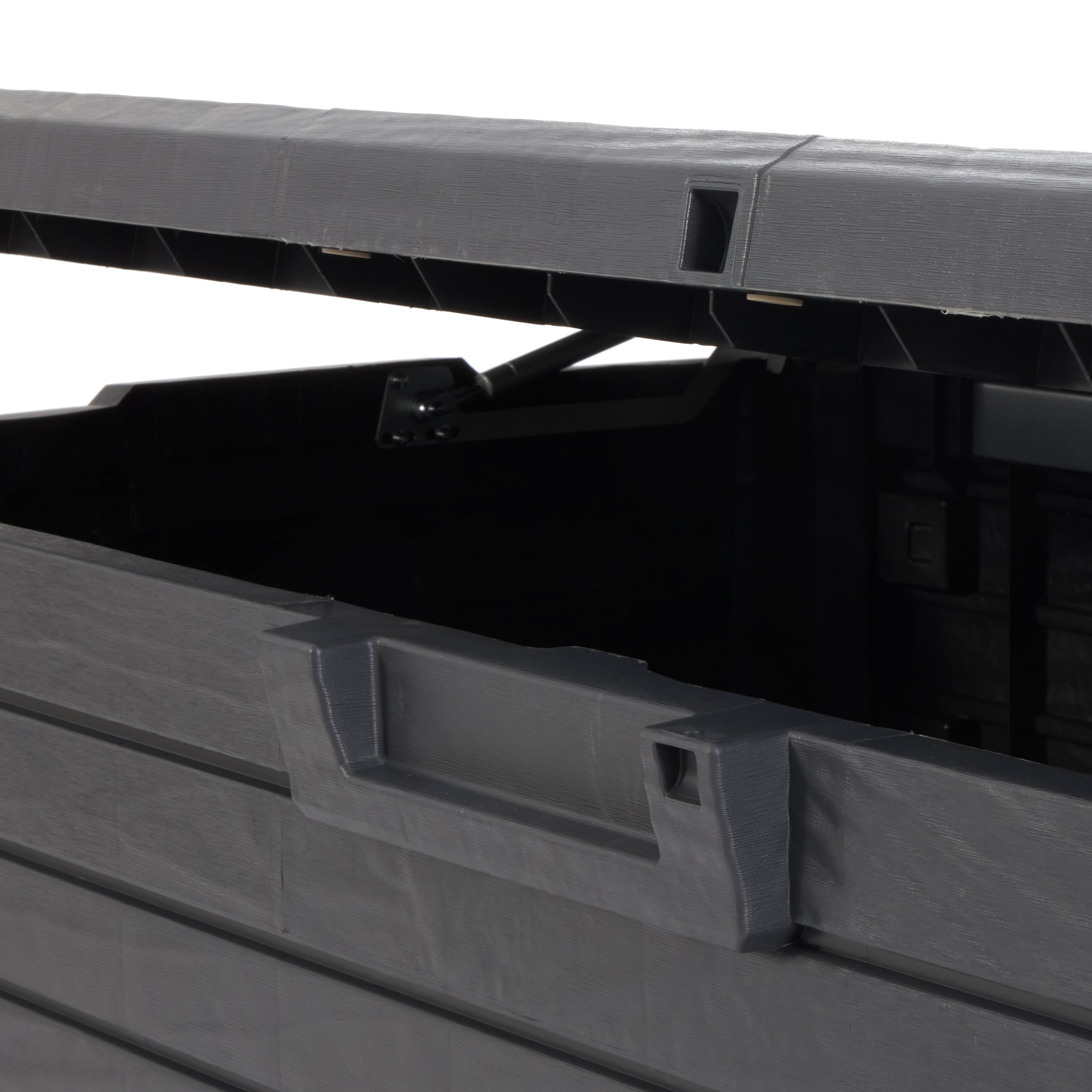 Toomax  Deck Patio Storage Box Bin Bench Waterproof, 145Gal (Anthracite) (Used) - VMInnovations
