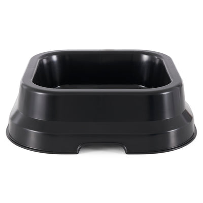 Little Giant MP10BLACK Salt Lick and Mineral Block 10 Quart Plastic Pan, Black - VMInnovations