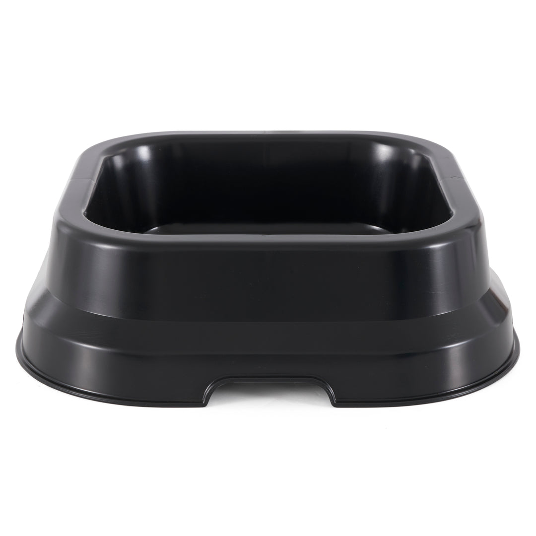 Little Giant Salt Lick and Mineral Block 10 Quart Plastic Pan, Black (Open Box) - VMInnovations