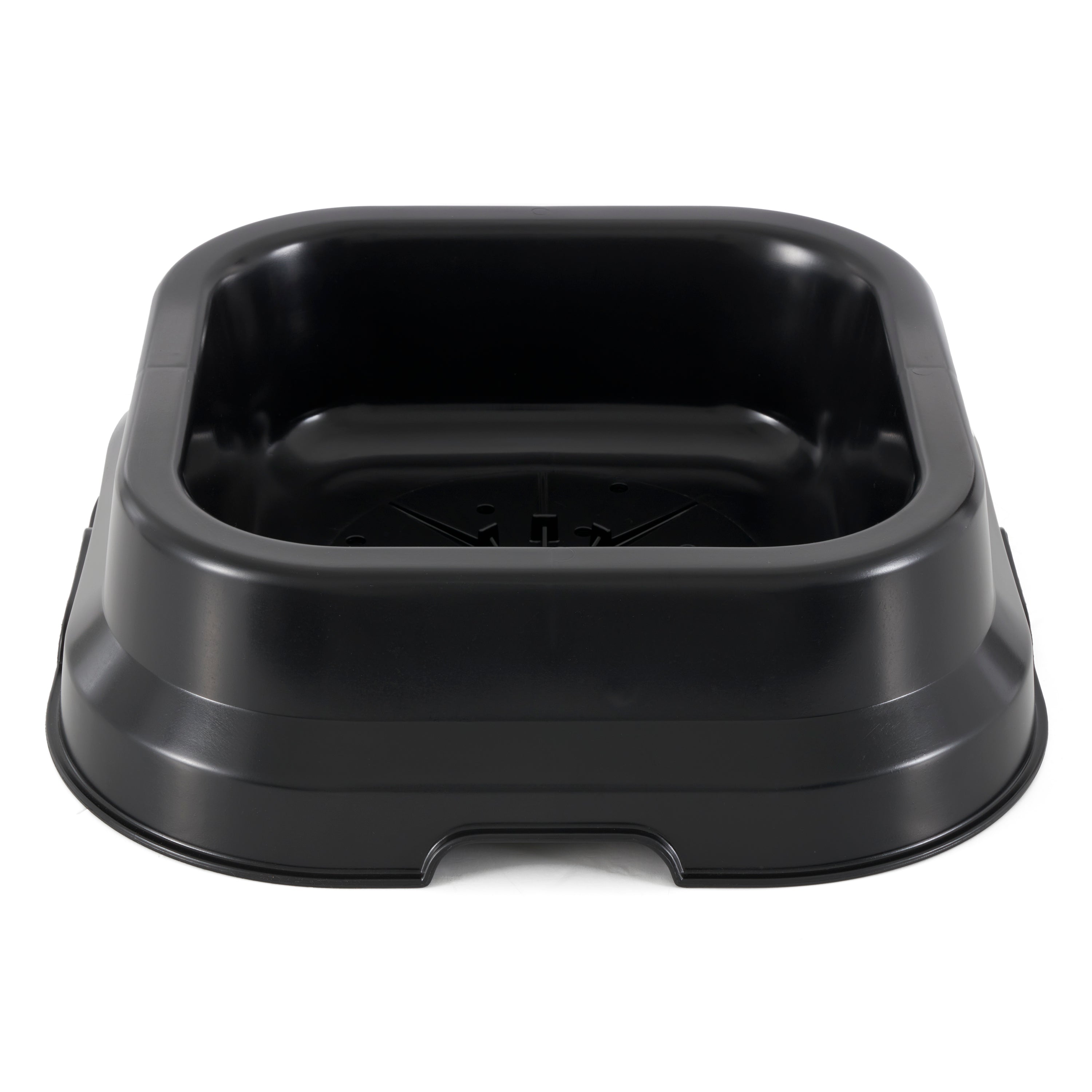 Little Giant MP10BLACK Salt Lick and Mineral Block 10 Quart Plastic Pan, Black - VMInnovations