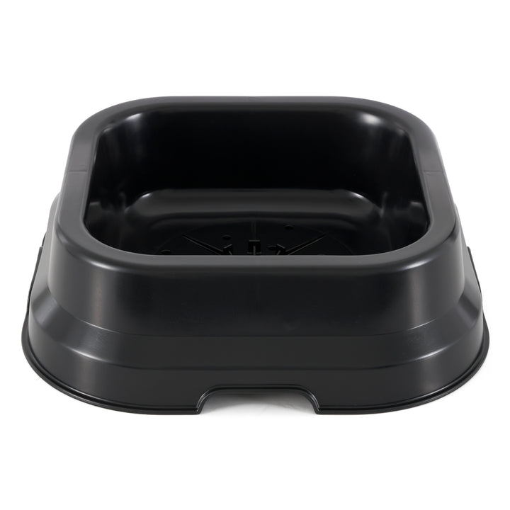 Little Giant Salt Lick and Mineral Block 10 Quart Plastic Pan, Black (Open Box) - VMInnovations