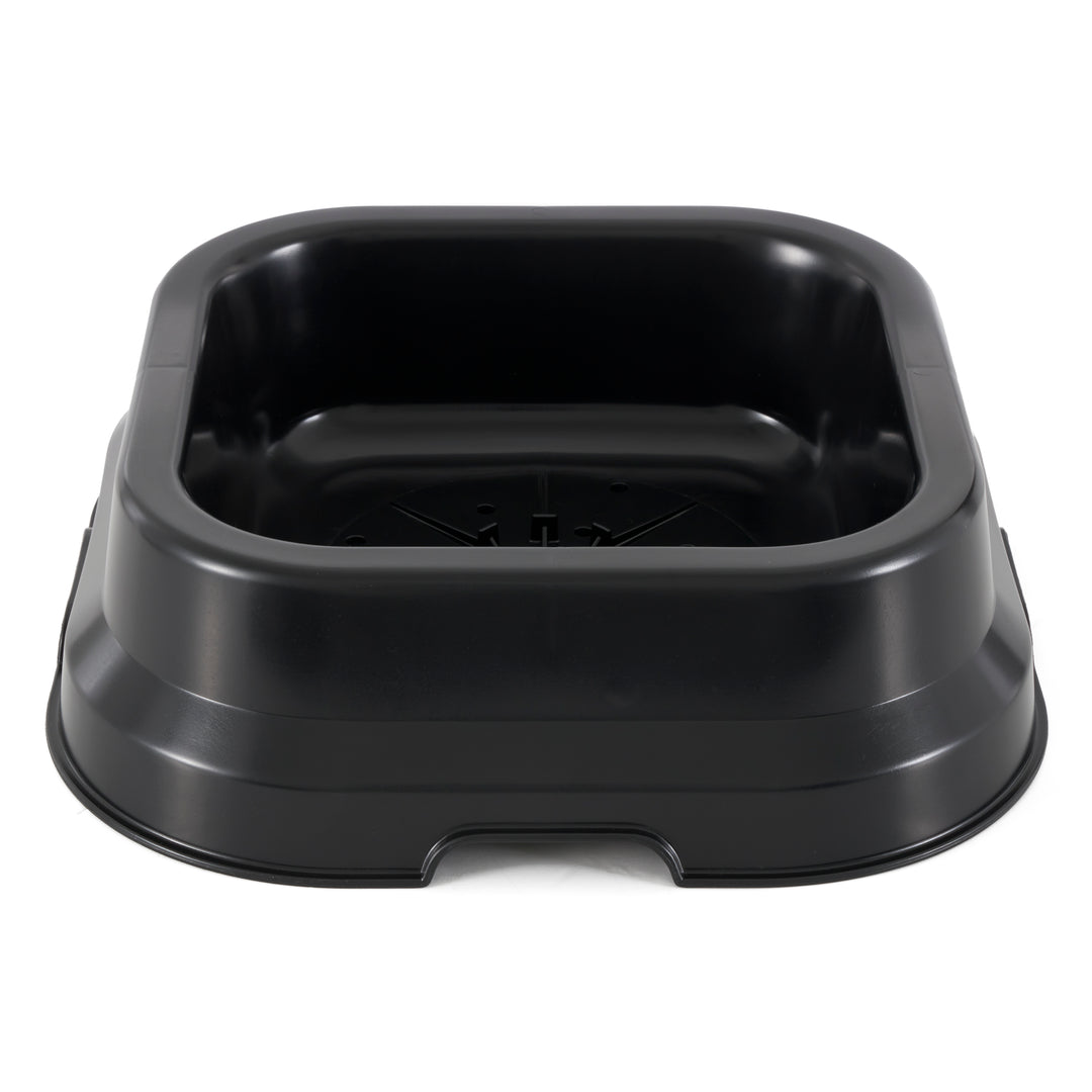 Little Giant Salt Lick and Mineral Block 10 Quart Plastic Pan, Black (Open Box)