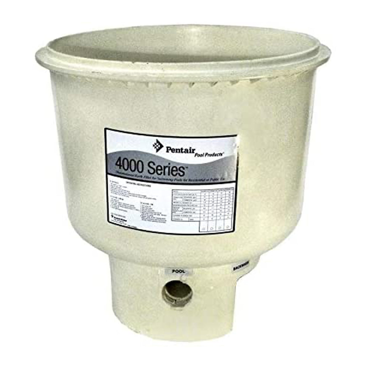 Pentair 197130 4000 Series Pool Filter Bottom Tank Assembly Replacement (Used)
