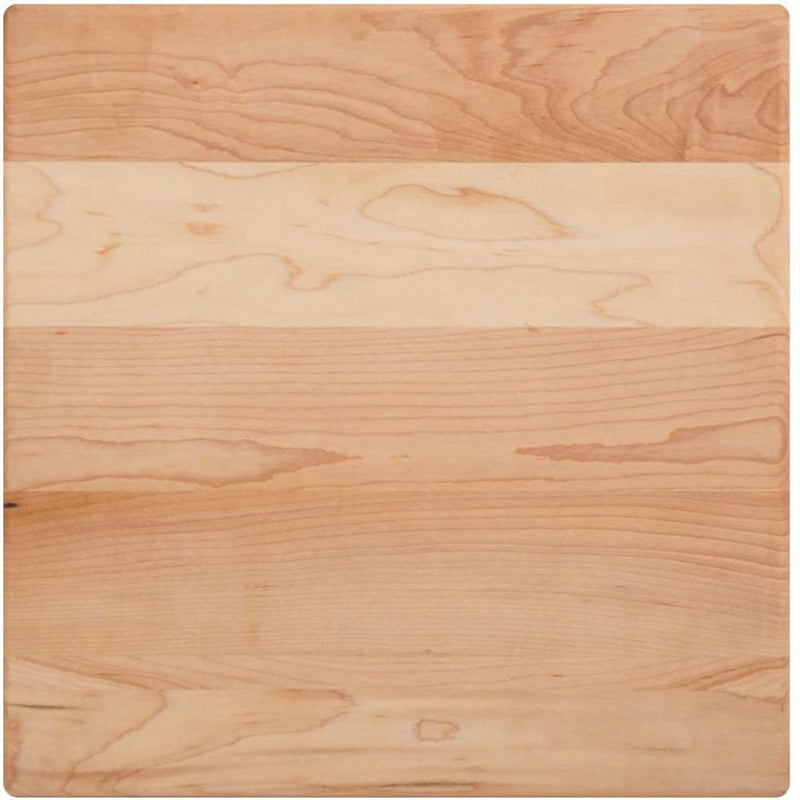 John Boos 12" Wide Flat Edge Grain Cutting Board with Feet, Maple Grain (Used)