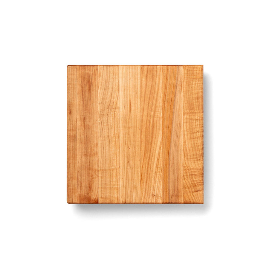 John Boos Small Maple Wood Edge Grain Cutting Board for Kitchen,12" x 12" x 1.5" - VMInnovations