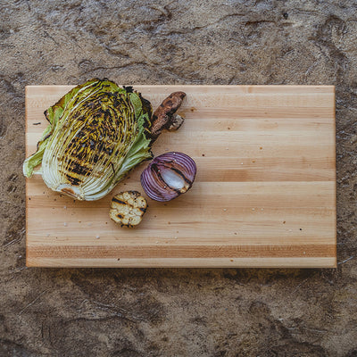 John Boos Maple Wood Edge Grain Cutting Board 18" x 12" x 2.25" (Used)