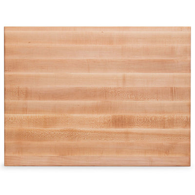 John Boos Edge Grain Maple Wood Reversible Cutting Board Block (Open Box)