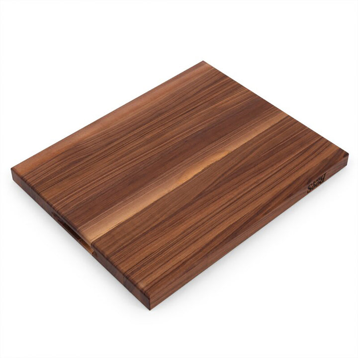 John Boos 21" Au Jus Carving Cutting Board with Juice Groove, Walnut (Open Box)