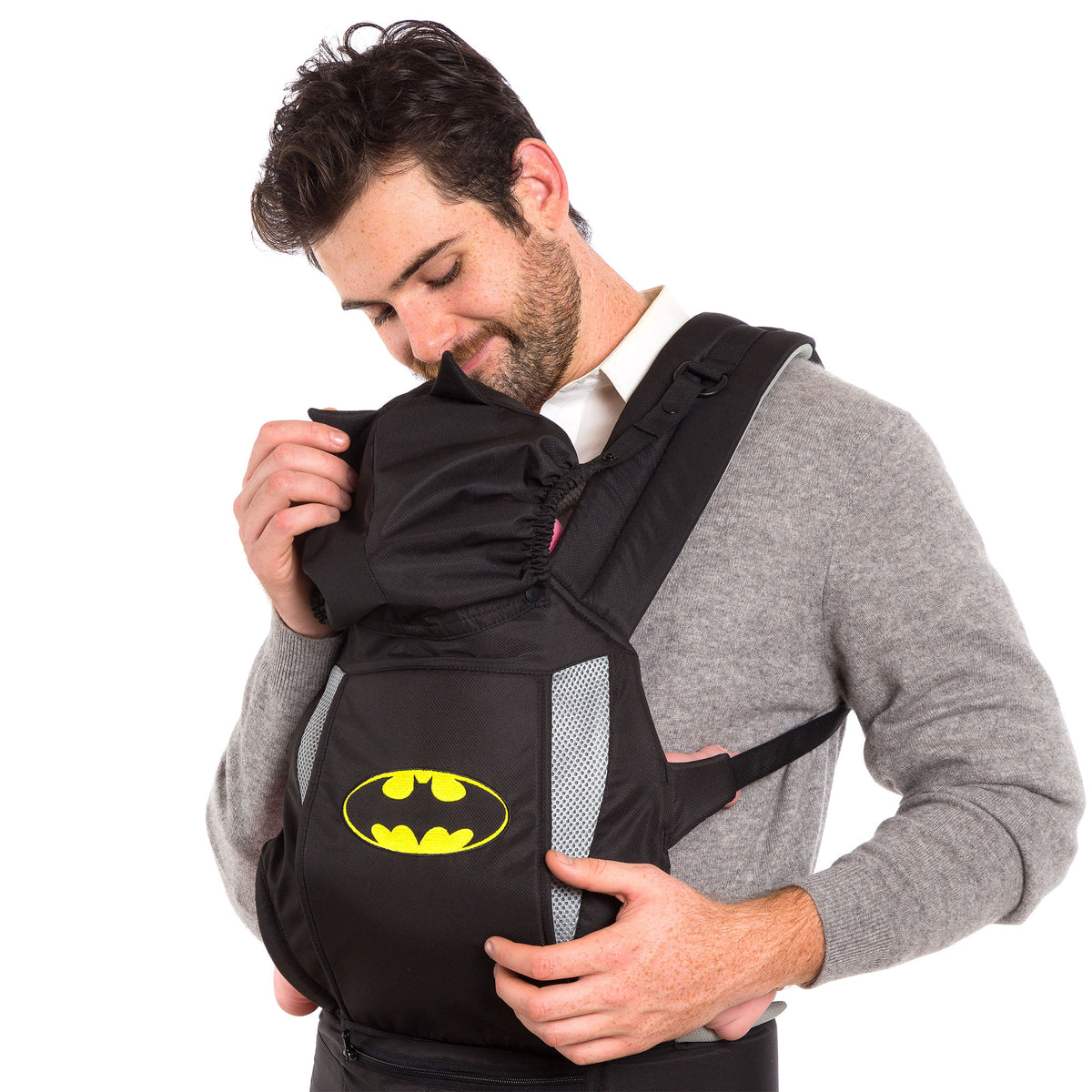 KidsEmbrace DC Comic Baby Toddler Adjustable Carrier Backpack with Hood - VMInnovations