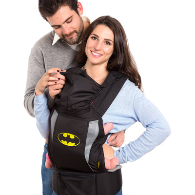 KidsEmbrace DC Comic Baby Toddler Adjustable Carrier Backpack with Hood - VMInnovations