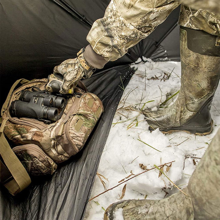 Plano Ameristep Care Taker 2 Person Kick Out Hunting Blind, Camouflage(Used)
