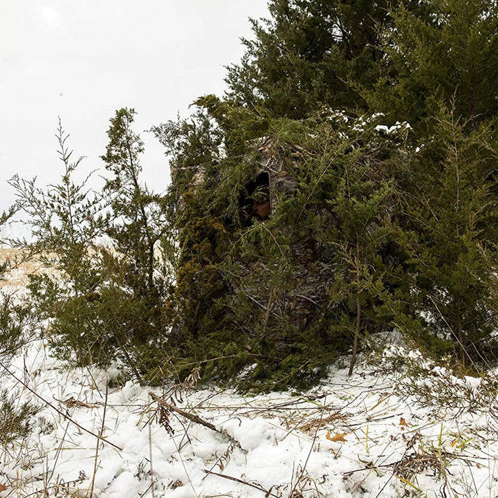Plano Ameristep Care Taker 2 Person Kick Out Hunting Blind, Camouflage(Used)