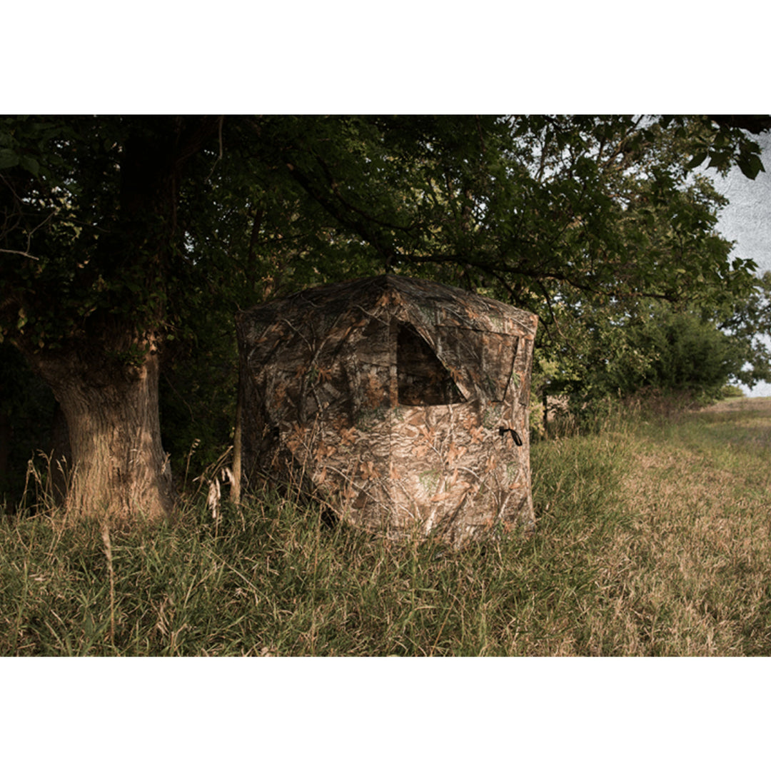 Plano Ameristep Care Taker Kick Out Outdoor 2 Person Hunting Blind (Open Box)