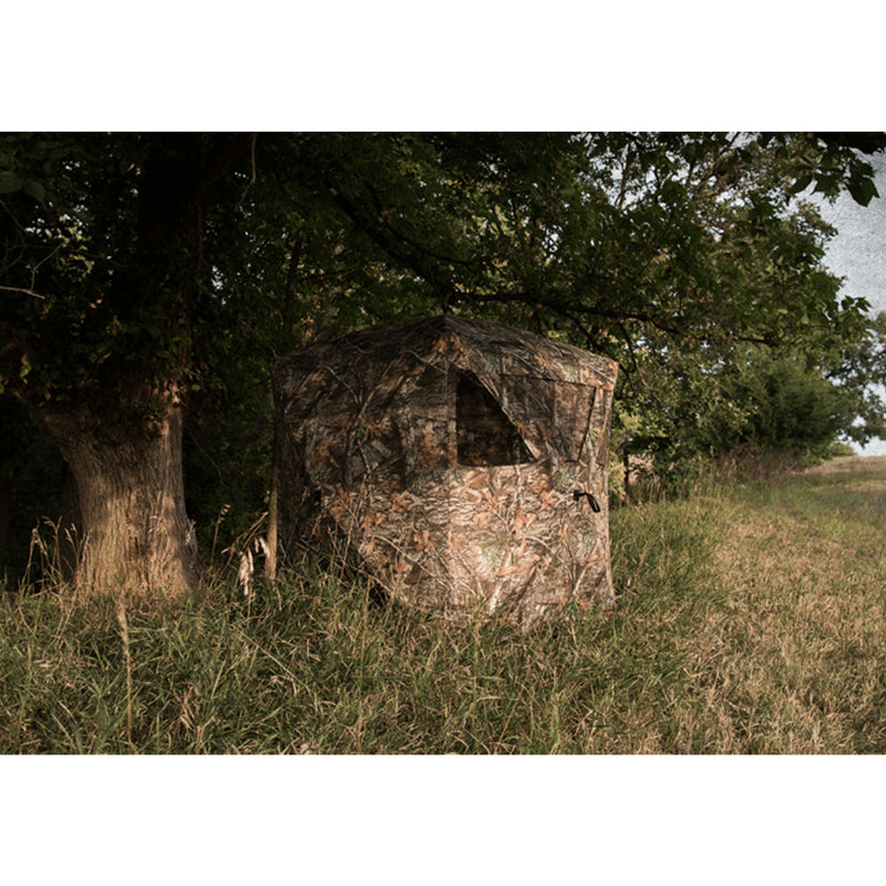 Ameristep Care Taker Kick Out Outdoor 2 Person Hunting Blind (Open Box)
