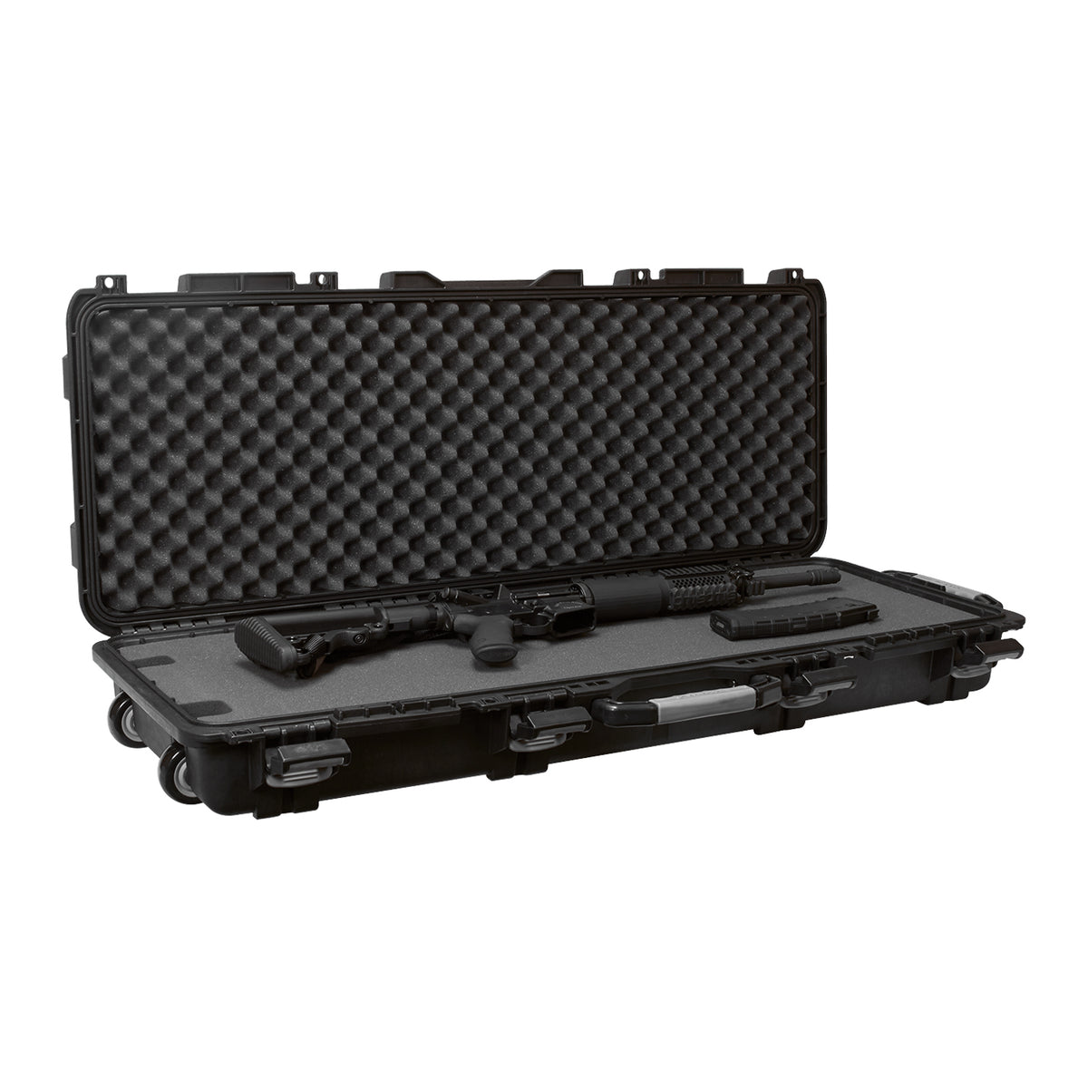 Plano 109440 Field Locker Mil-Spec Tactical Long Gun Case with Wheels, Black - VMInnovations
