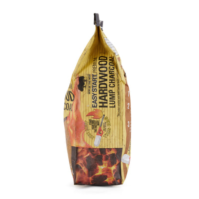 Easy Start Bag Light Lump Hardwood Charcoal for Barbecue Grilling, 3.2 Pound Bag