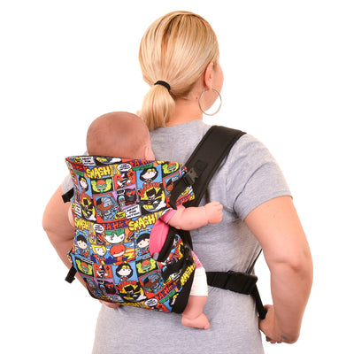 KidsEmbrace DC Comics Chibi Justice League 3 in 1 Baby Toddler Carrier Backpack - VMInnovations