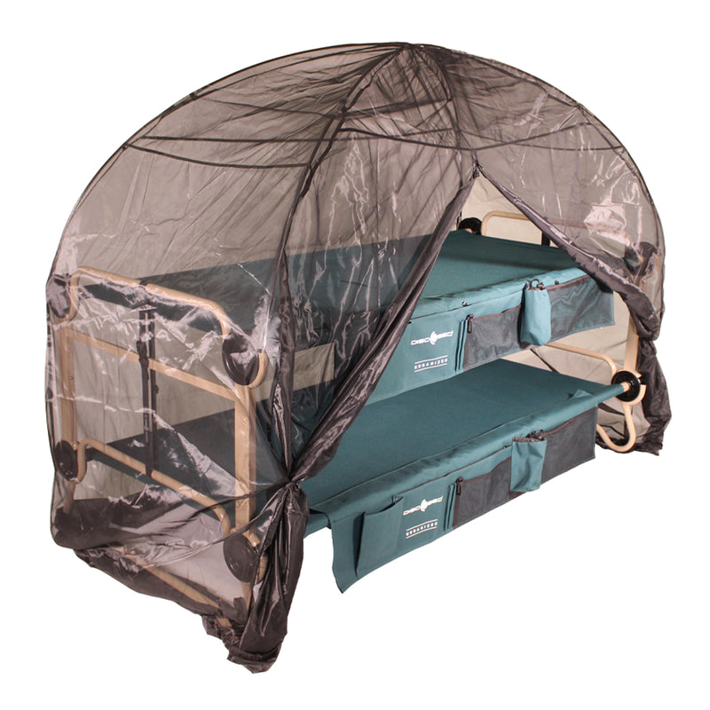 Disc-O-Bed Mosquito 6x6 Ft Net and Frame for Bunkable Camping Cot (For Parts)