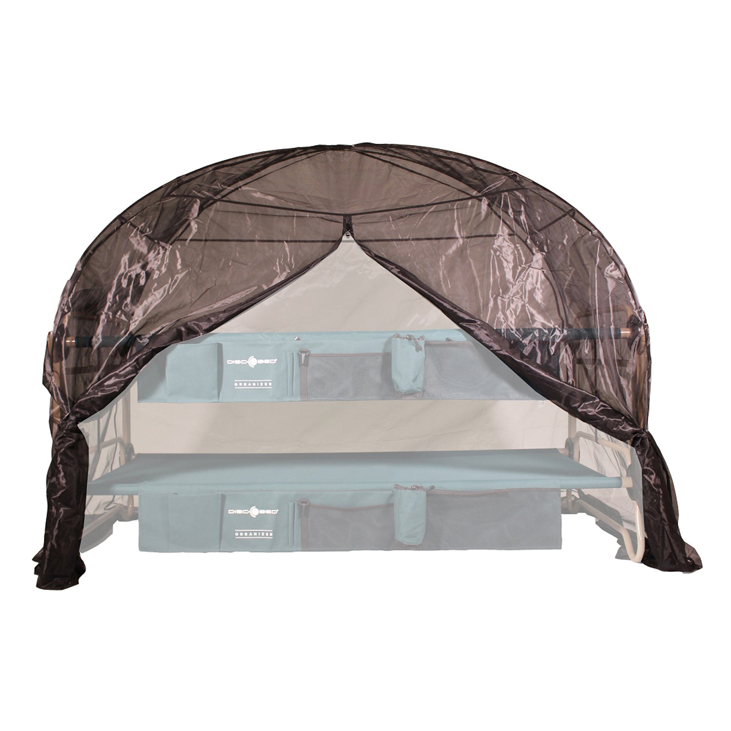 Disc-O-Bed Mosquito 6 x 6 Foot Net and Frame for Bunkable Camping Cot (Open Box) - VMInnovations