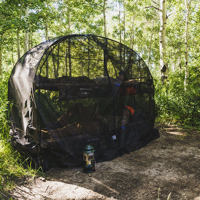 Disc-O-Bed Mosquito 6 x 6 Foot Net and Frame for Bunkable Camping Cot (Open Box) - VMInnovations