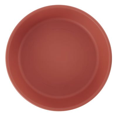 The HC Companies 21 Inch Planter Saucer for Classic Pot Containers, Clay Color - VMInnovations
