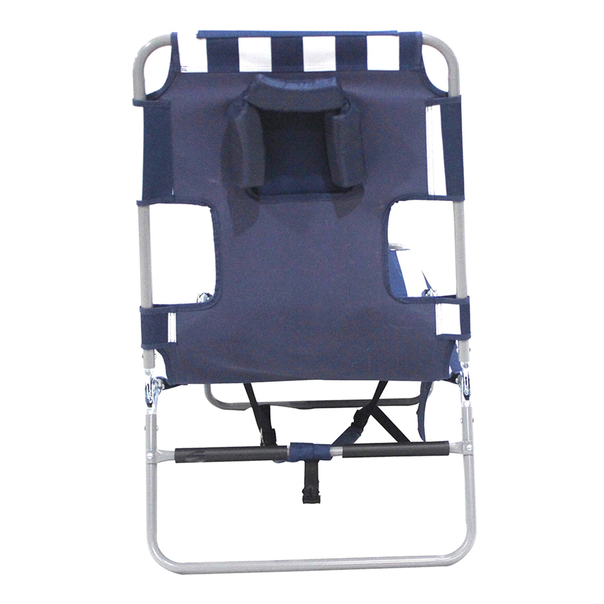 Ostrich Backpack Chaise Lounge, Beach Camping Chair with Storage Bag (Used) - VMInnovations